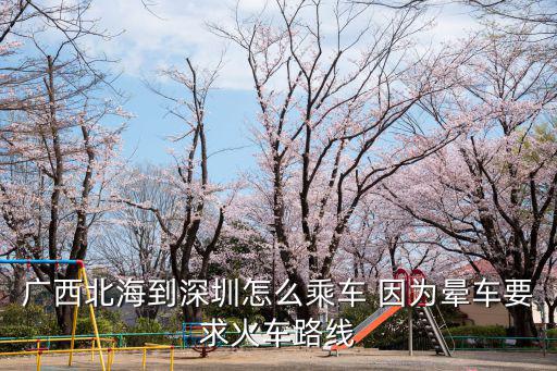 廣西北海到深圳怎么乘車 因為暈車要求火車路線
