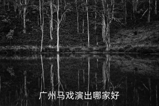 廣州馬戲演出哪家好