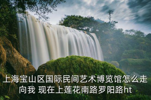 上海寶山區國際民間藝術博覽館怎么走向我 現在上蓮花南路羅陽路ht