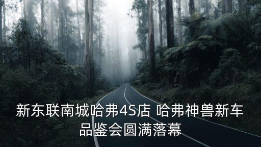 新東聯南城哈弗4S店 哈弗神獸新車品鑒會圓滿落幕
