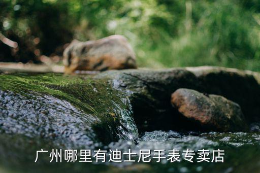 廣州哪里有迪士尼手表專賣店