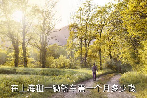 在上海租一輛轎車需一個(gè)月多少錢