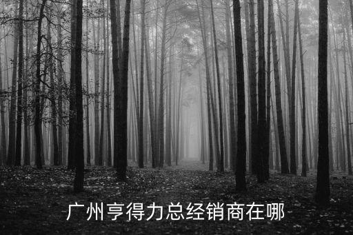 廣州亨得力總經銷商在哪
