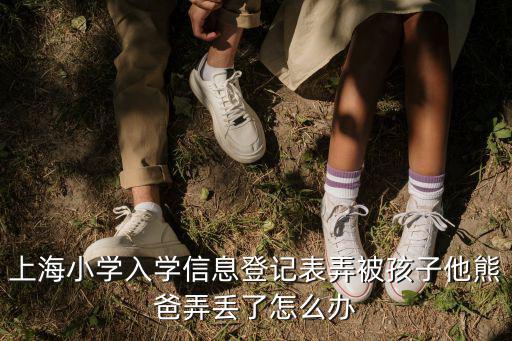 上海市小學入學信息登記表掉里，上海小學入學信息登記表弄被孩子他熊爸弄丟了怎么辦