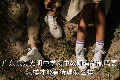 廣東東莞光明中學(xué)初中教師有編制嗎要怎樣才能有待遇怎么樣