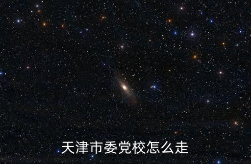 天津市委黨校怎么走