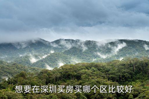南山和福田的房價哪個高，想要在深圳買房買哪個區(qū)比較好