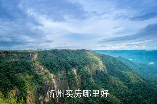 忻州買房哪里好