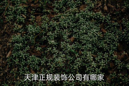 天津正規裝飾公司有哪家