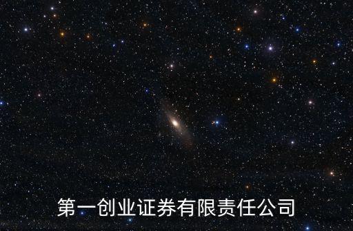 第一創業證券有限責任公司