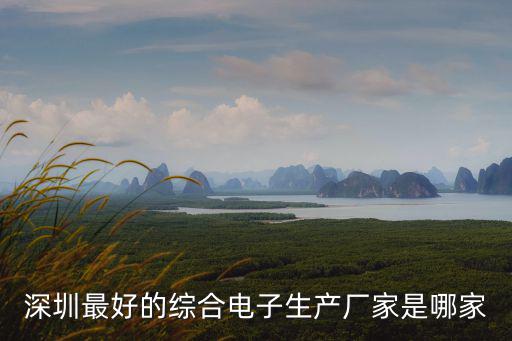 深圳最好的綜合電子生產廠家是哪家