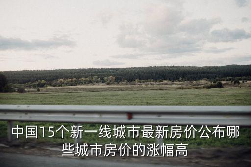 明年全國(guó)哪個(gè)城市房?jī)r(jià)會(huì)漲，中國(guó)哪一種城市房?jī)r(jià)會(huì)逐年上漲