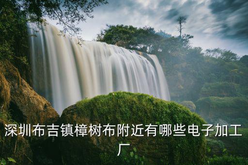 深圳布吉鎮(zhèn)樟樹(shù)布附近有哪些電子加工廠