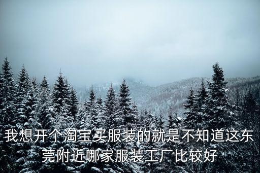 東莞哪里適合做淘寶快合作，東莞什么地方人流量最大一般在東莞什么地方合適做淘寶