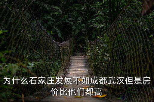 為什么石家莊發展不如成都武漢但是房價比他們都高
