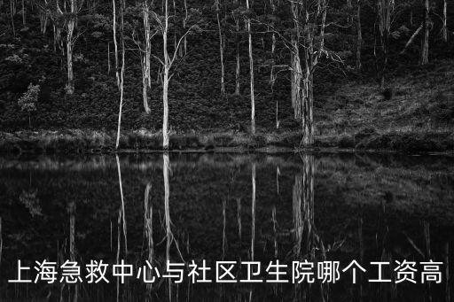 上海急救中心與社區衛生院哪個工資高