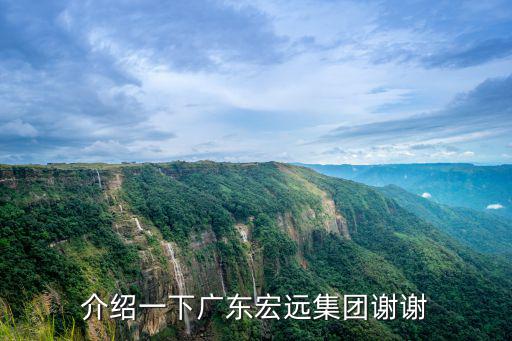 介紹一下廣東宏遠集團謝謝