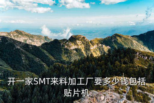 開一家SMT來料加工廠要多少錢包括貼片機