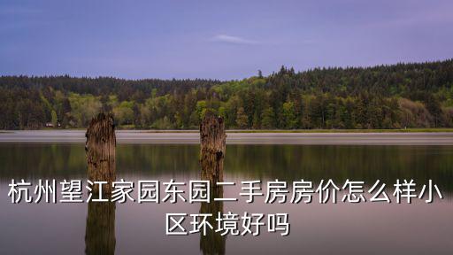 杭州望江家園東園二手房房?jī)r(jià)怎么樣小區(qū)環(huán)境好嗎