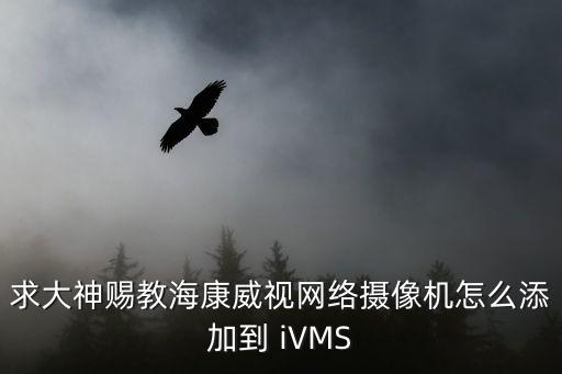 求大神賜教海康威視網(wǎng)絡(luò)攝像機(jī)怎么添加到 iVMS