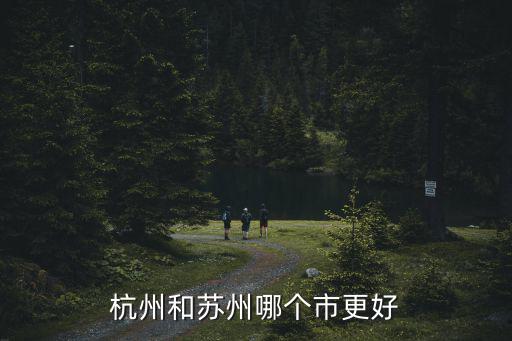 杭州和蘇州哪個市更好