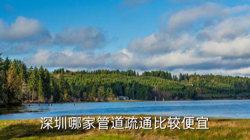 深圳哪家管道疏通比較便宜
