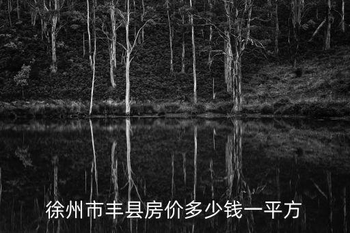 徐州市豐縣房價多少錢一平方