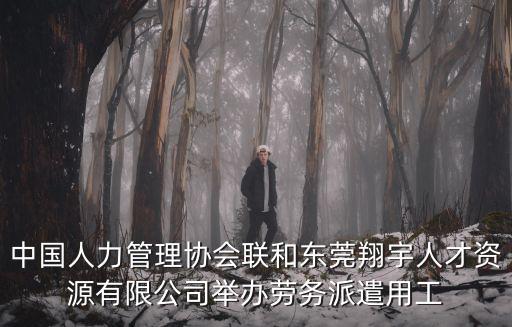 中國(guó)人力管理協(xié)會(huì)聯(lián)和東莞翔宇人才資源有限公司舉辦勞務(wù)派遣用工