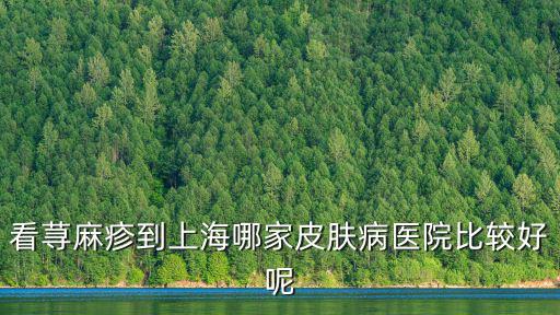 上海市皮膚病醫(yī)院蕁麻疹專病門診，上海哪家醫(yī)院治療蕁麻疹比較好