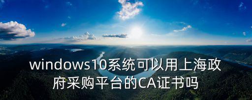 上海市政府采購網 無法蓋章，上海市采購中心網怎么登陸啊CA碼輸入了沒用中央政府采購