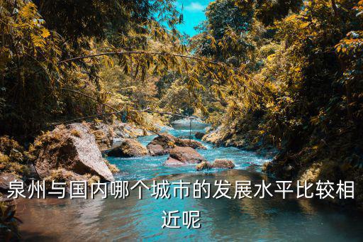 泉州與國內(nèi)哪個城市的發(fā)展水平比較相近呢