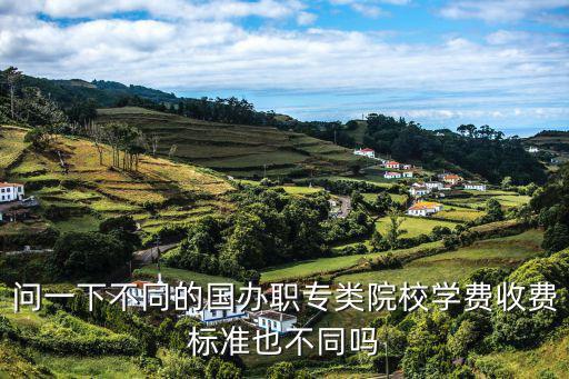 問一下不同的國辦職專類院校學(xué)費(fèi)收費(fèi)標(biāo)準(zhǔn)也不同嗎