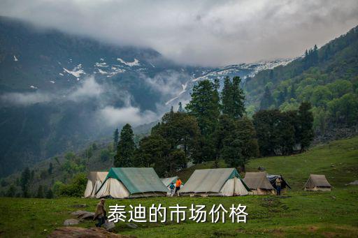 泰迪的市場價格