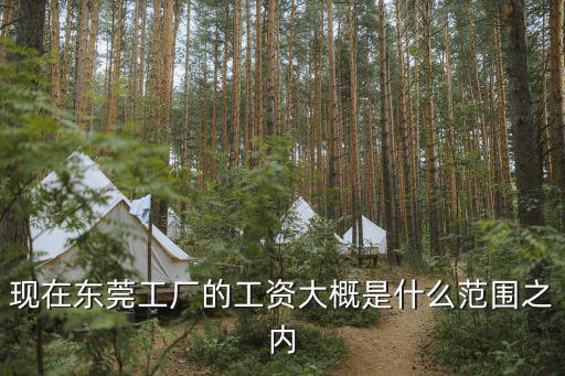 現(xiàn)在東莞工廠的工資大概是什么范圍之內(nèi)