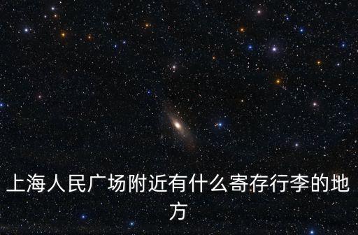 上海人民廣場附近有什么寄存行李的地方