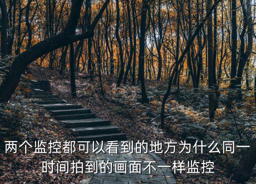 兩個(gè)監(jiān)控都可以看到的地方為什么同一時(shí)間拍到的畫面不一樣監(jiān)控
