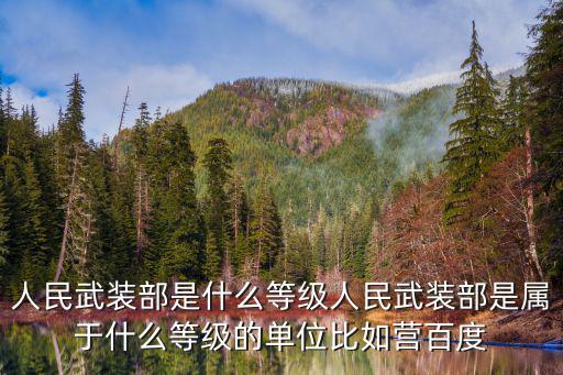 天津市某區人武部什么級別，區人民武裝部政委是多大的官