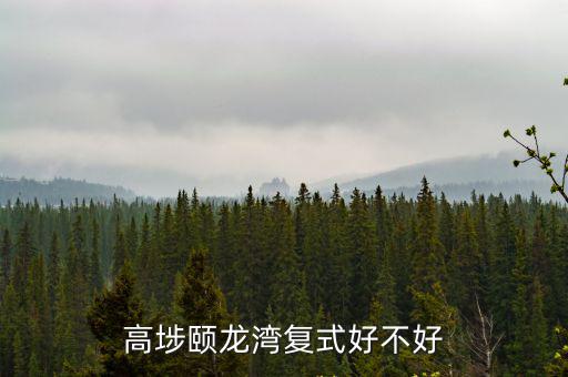 高埗頤龍灣復(fù)式好不好