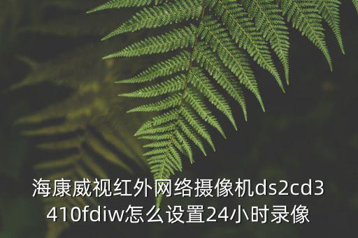 ?？?410怎么設(shè)置存儲，網(wǎng)絡(luò)攝像機的存儲怎么實現(xiàn)