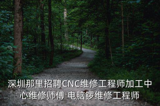 深圳那里招聘CNC維修工程師加工中心維修師傅 電腦鑼維修工程師