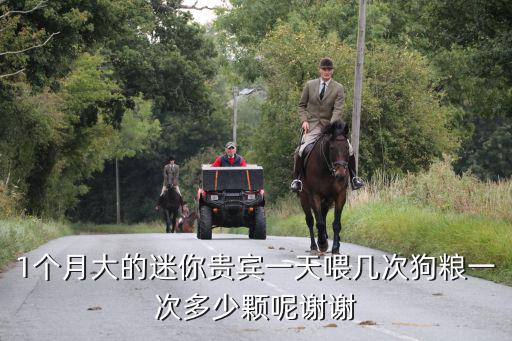 1個月大的迷你貴賓一天喂幾次狗糧一次多少顆呢謝謝
