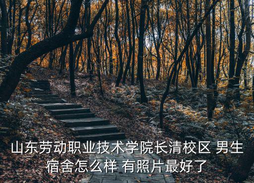 山東勞動職業(yè)技術學院長清校區(qū) 男生宿舍怎么樣 有照片最好了