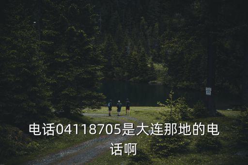 電話04118705是大連那地的電話啊