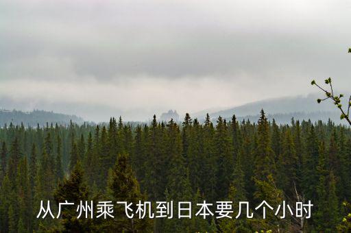 從廣州乘飛機(jī)到日本要幾個(gè)小時(shí)