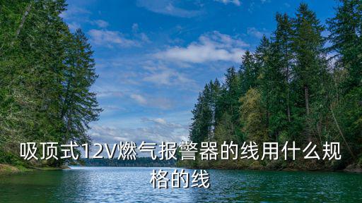 吸頂式12V燃氣報警器的線用什么規格的線