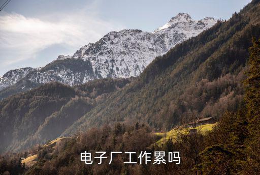 東莞金準電器上班累嗎，大朗金準電器廠