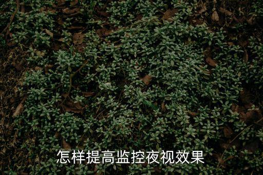 怎樣提高監(jiān)控夜視效果