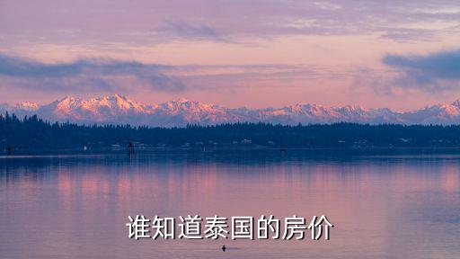 泰國哪個地方房價便宜，誰知道泰國的房價