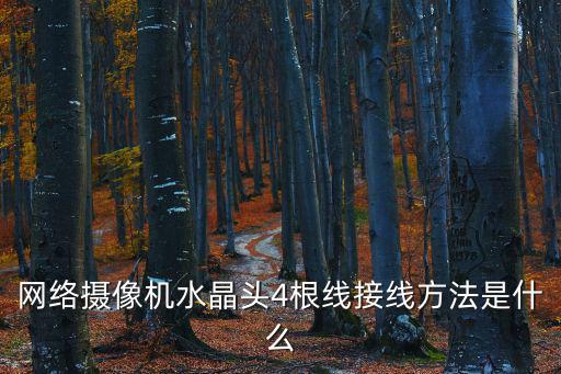 網(wǎng)絡(luò)攝像頭線路怎么接線，嶺雁科技網(wǎng)絡(luò)攝像頭母頭壞了怎么接線