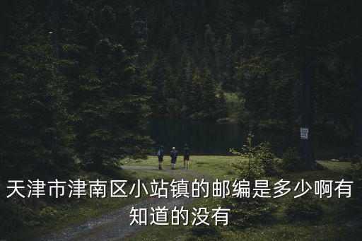天津市津南區小站鎮的郵編是多少啊有知道的沒有